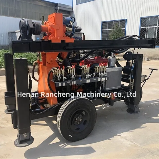 RCF150W small trailer mounted water drilling machine RCF150W small trailer mounted water drilling machine