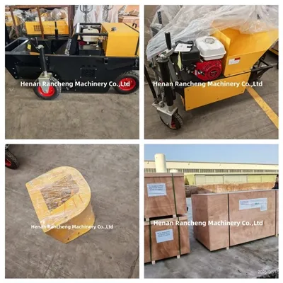 Verzending van RCRW-11 en RCRW-21 betonremmachines naar Europa